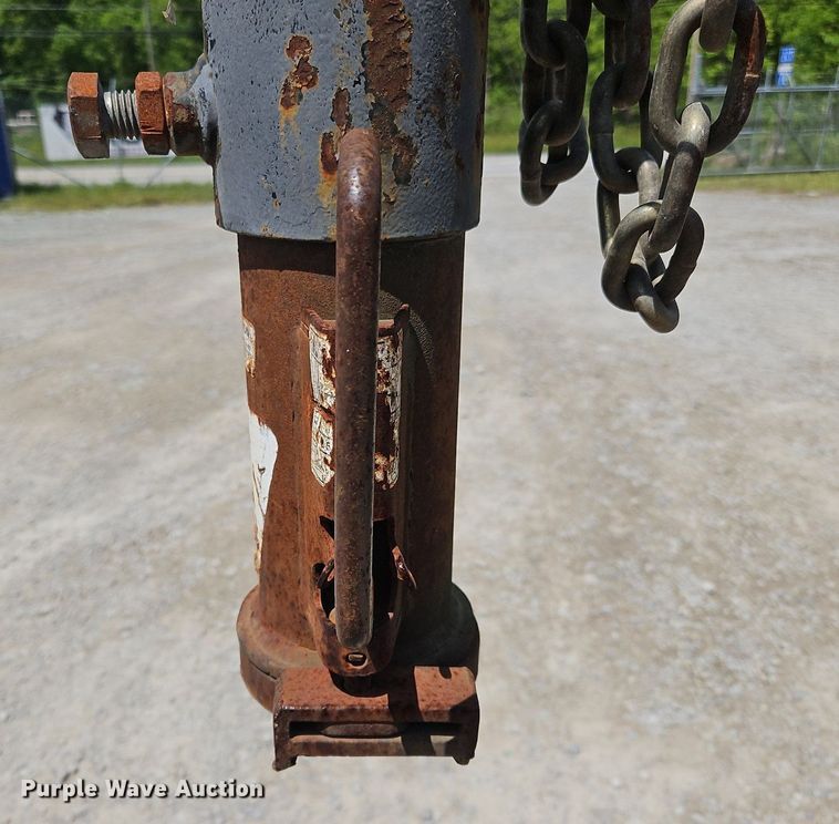 image for item OK9947 Shop Built equipment trailer