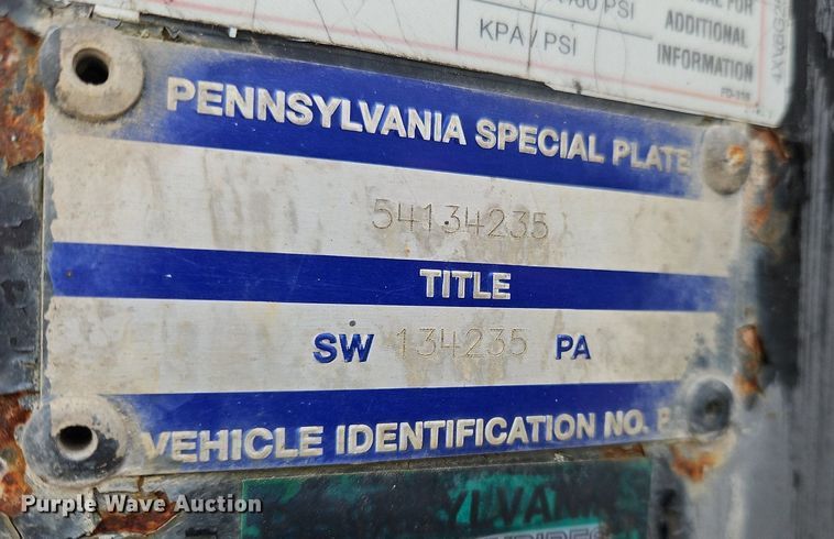 image for item OK9947 Shop Built equipment trailer