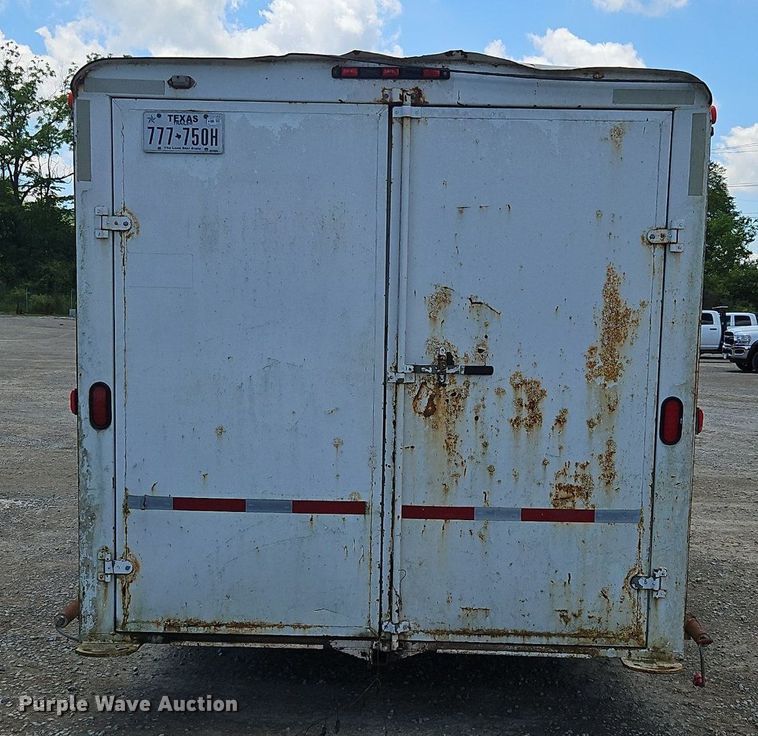 image for item OK9949 2014 W-W enclosed cargo trailer