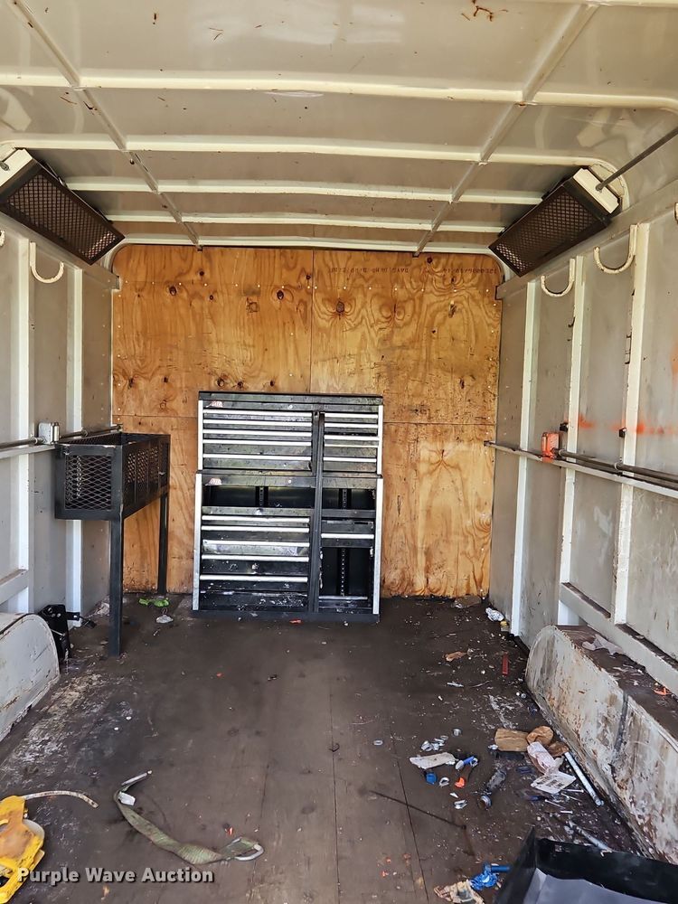 image for item OK9950 2014 W-W enclosed cargo trailer