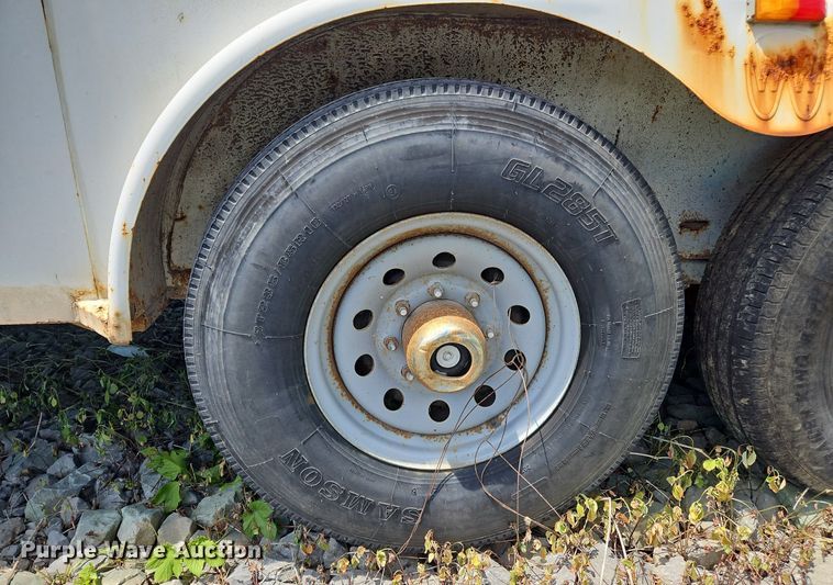 image for item OK9950 2014 W-W enclosed cargo trailer