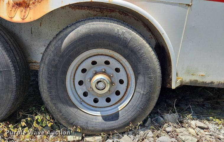 image for item OK9950 2014 W-W enclosed cargo trailer