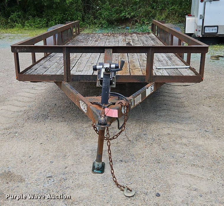 image for item OK9952 2011 C&M utility trailer