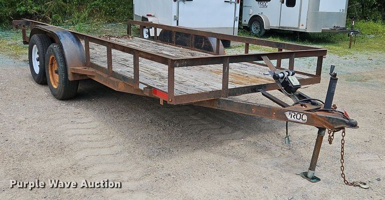 image for item OK9952 2011 C&M utility trailer