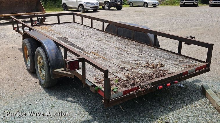 image for item OK9952 2011 C&M utility trailer