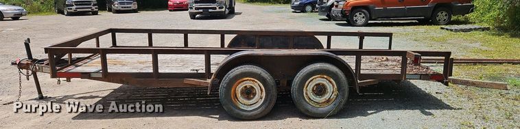 image for item OK9952 2011 C&M utility trailer