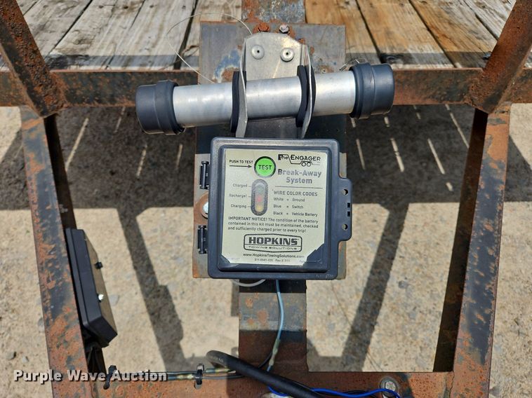 image for item OK9952 2011 C&M utility trailer