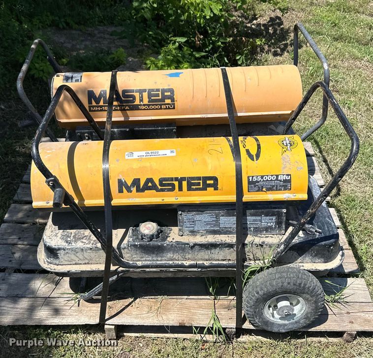 image for item OL9522 (2) Master heaters