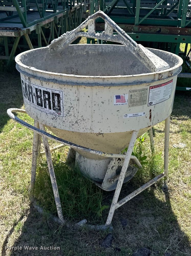 image for item OL9561 Gar-Bro concrete bucket