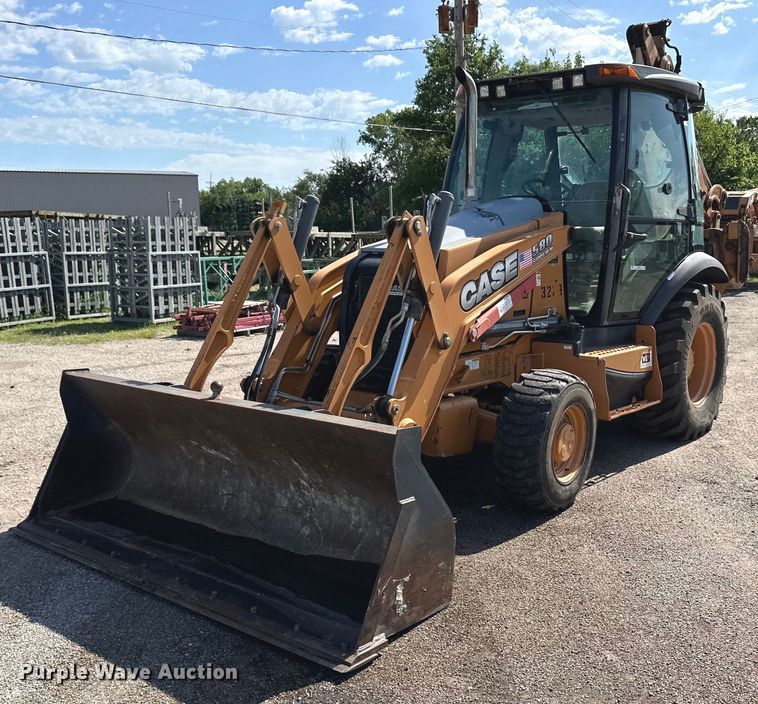 image for item OL9565 2012 Case 580 Super N backhoe