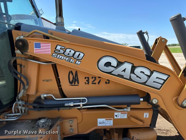 image for item OL9565 2012 Case 580 Super N backhoe