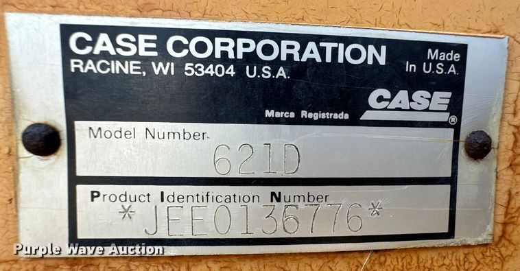 image for item OL9566 2004 Case 621D wheel loader