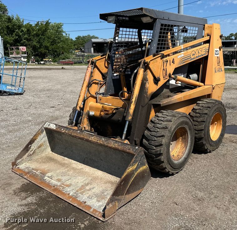 image for item OL9567 2000 Case 1845C skid steer loader
