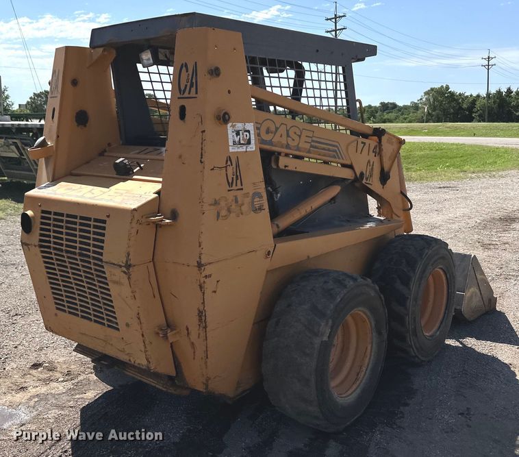 image for item OL9567 2000 Case 1845C skid steer loader