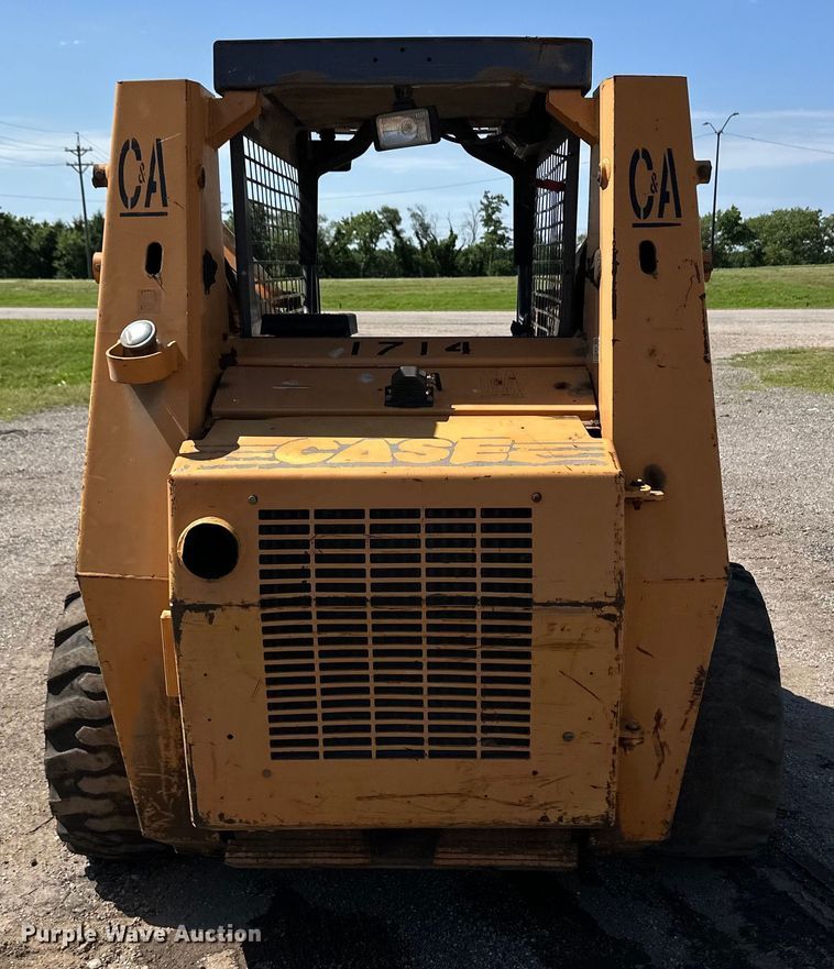 image for item OL9567 2000 Case 1845C skid steer loader