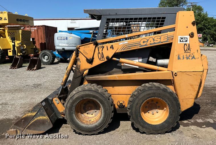 image for item OL9567 2000 Case 1845C skid steer loader