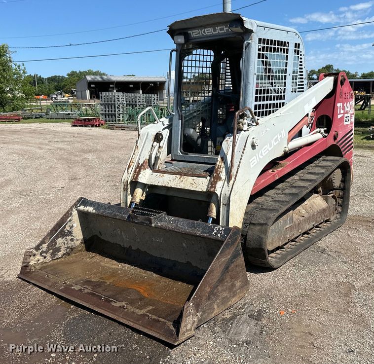 image for item OL9568 2007 Takeuchi TL140 tracked skid steer loader