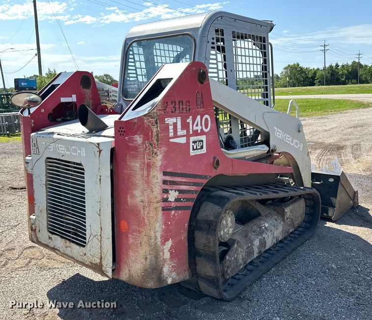 image for item OL9568 2007 Takeuchi TL140 tracked skid steer loader