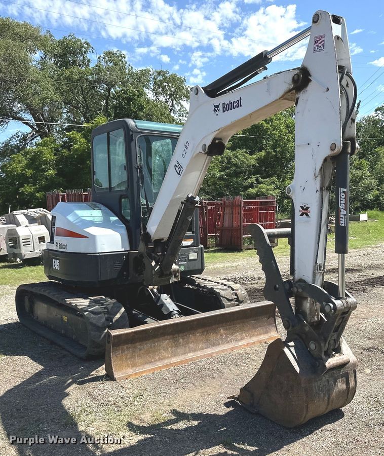 image for item OL9569 2016 Bobcat E45 mini excavator