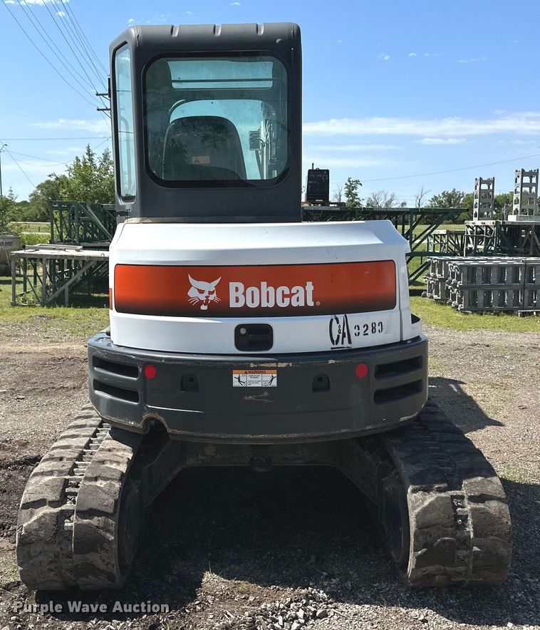 image for item OL9569 2016 Bobcat E45 mini excavator