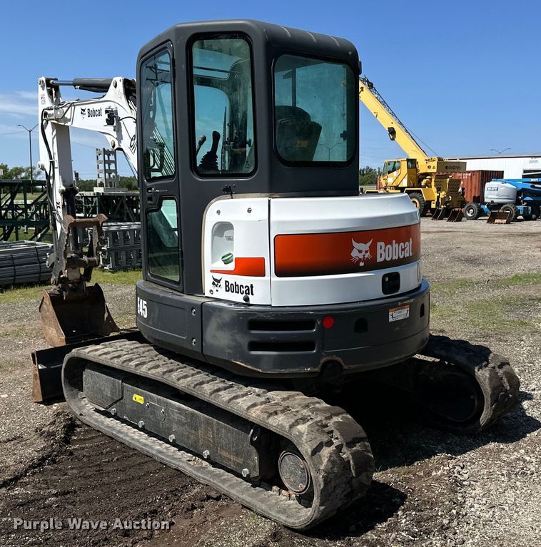 image for item OL9569 2016 Bobcat E45 mini excavator