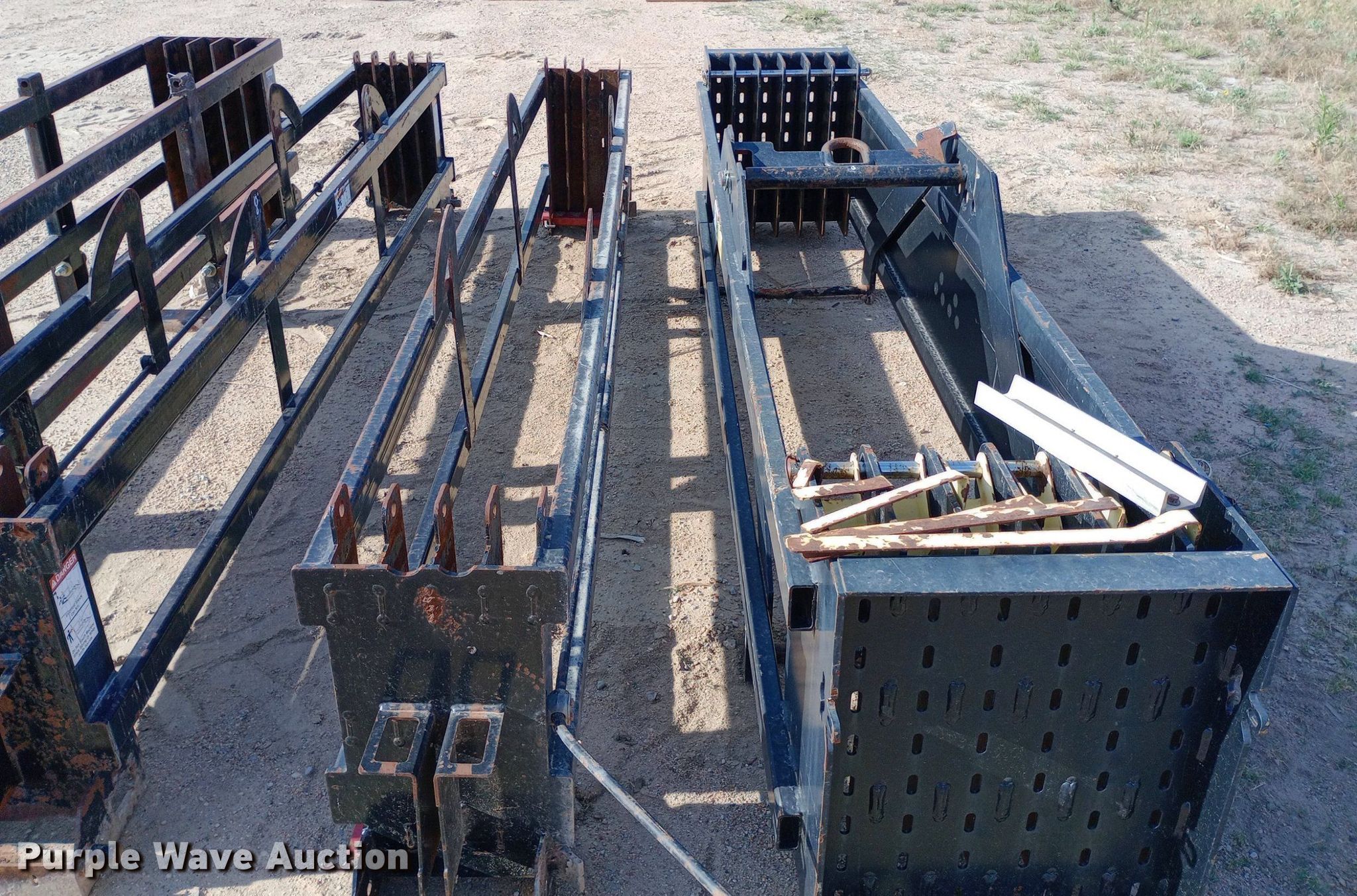 (4) directional boring rod racks in Wichita, KS | Item DQ7183 sold ...