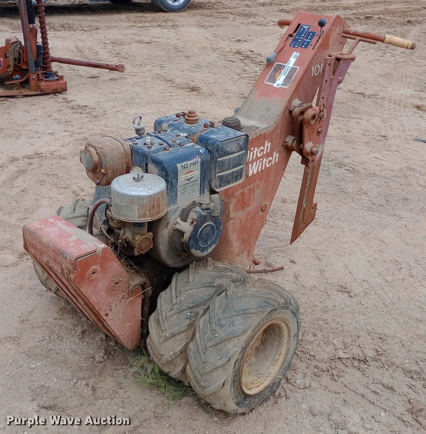 Ditch Witch 100SX vibratory cable plow in Wichita, KS Item NU9909 for