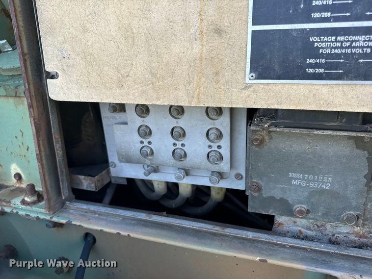 image for item DL4422 1978 Fermont Division  MEP 006A generator