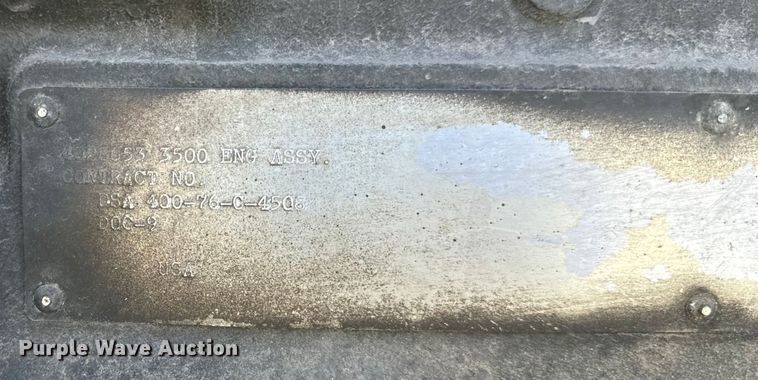 image for item DL4422 1978 Fermont Division  MEP 006A generator