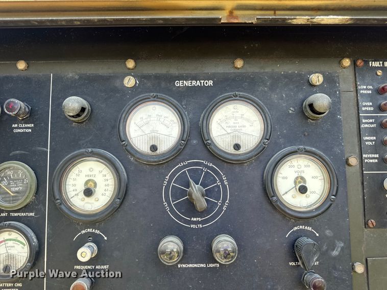 image for item DL4422 1978 Fermont Division  MEP 006A generator