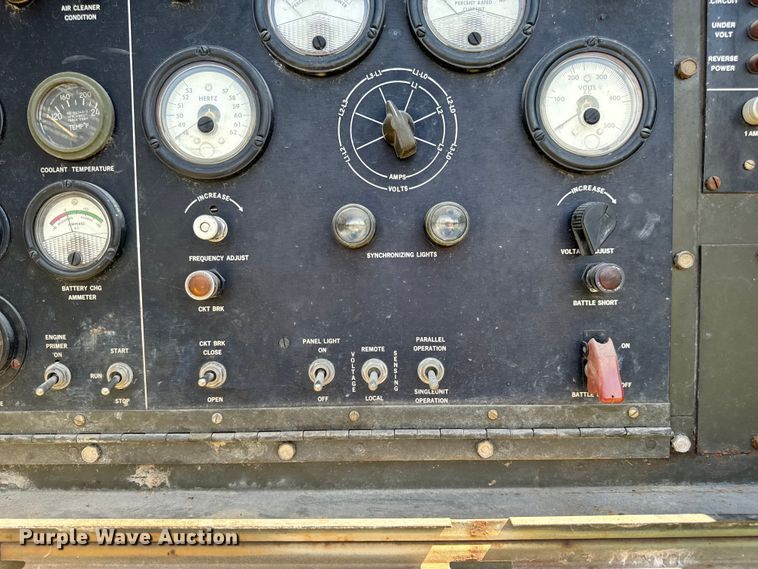 image for item DL4422 1978 Fermont Division  MEP 006A generator