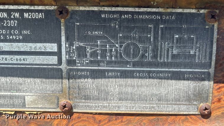 image for item DL4422 1978 Fermont Division  MEP 006A generator