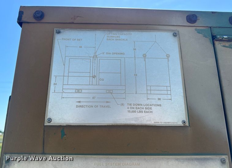 image for item DL4422 1978 Fermont Division  MEP 006A generator