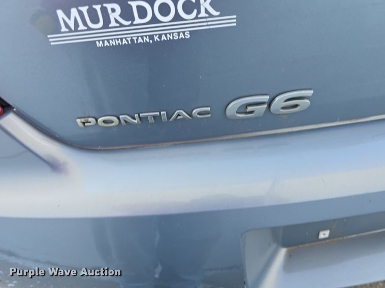 image for item DM1683 2008 Pontiac  G6 