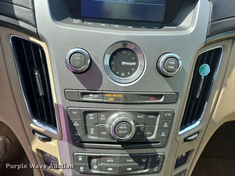 image for item DM1689 2012 Cadillac  CTS 