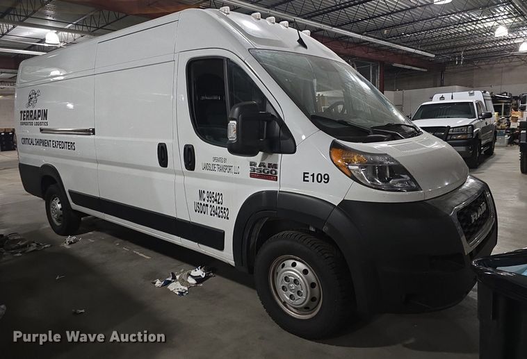 image for item DM1728 2022 Dodge Ram 3500 ProMaster van