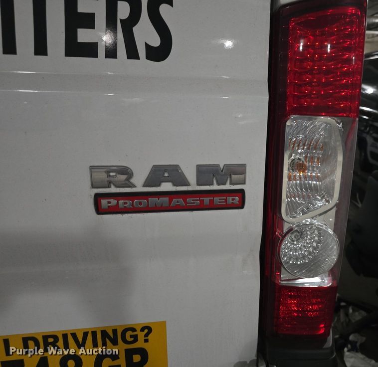 image for item DM1728 2022 Dodge Ram 3500 ProMaster van