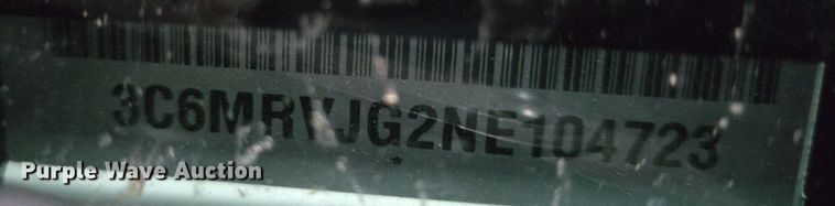 image for item DM1728 2022 Dodge Ram 3500 ProMaster van