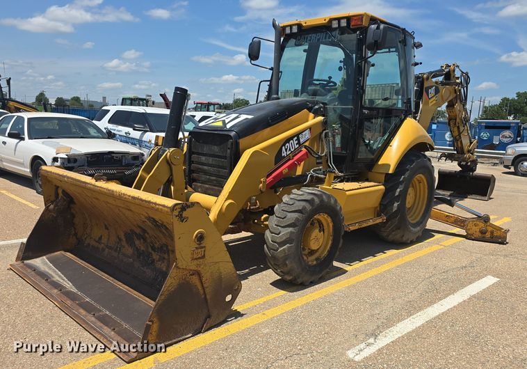 image for item DM1734 2009 Caterpillar 420E backhoe