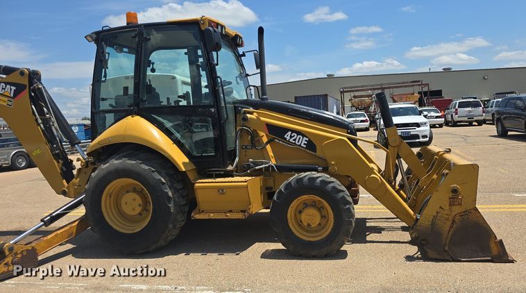 image for item DM1734 2009 Caterpillar 420E backhoe