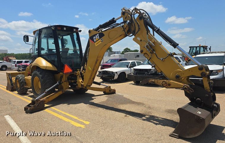 image for item DM1734 2009 Caterpillar 420E backhoe