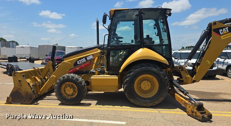 image for item DM1734 2009 Caterpillar 420E backhoe
