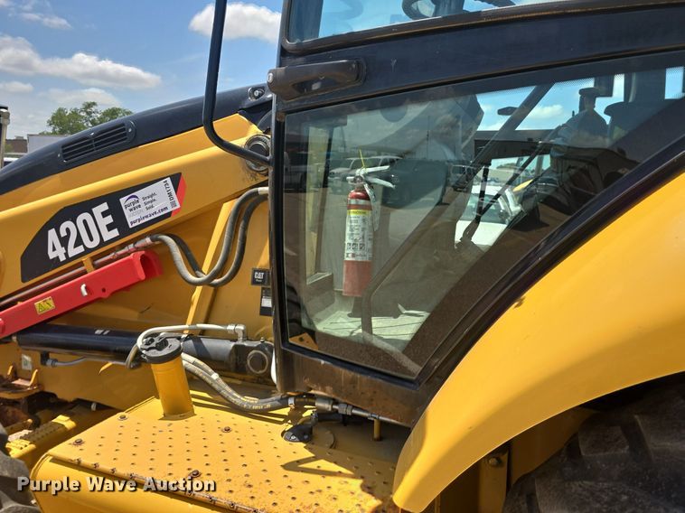 image for item DM1734 2009 Caterpillar 420E backhoe