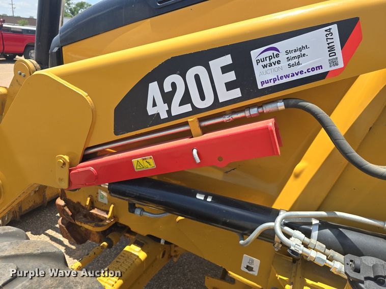 image for item DM1734 2009 Caterpillar 420E backhoe