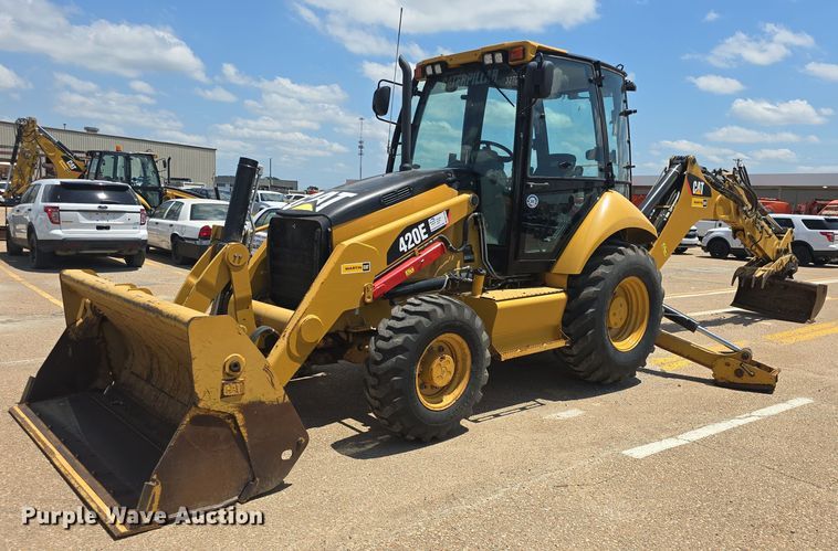 image for item DM1735 2009 Caterpillar 420E backhoe