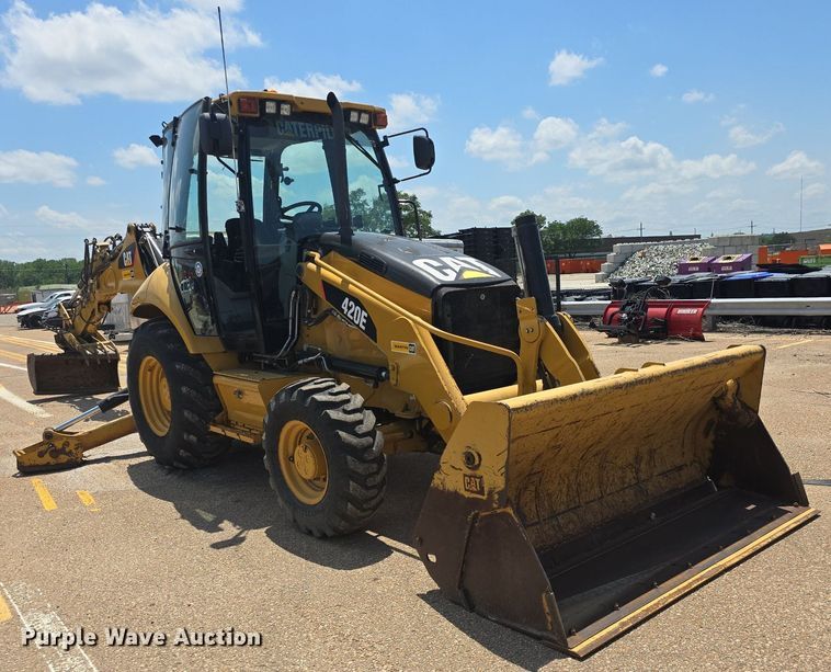 image for item DM1735 2009 Caterpillar 420E backhoe