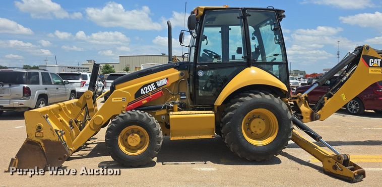 image for item DM1735 2009 Caterpillar 420E backhoe