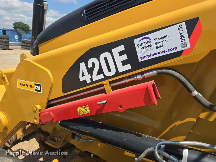 image for item DM1735 2009 Caterpillar 420E backhoe