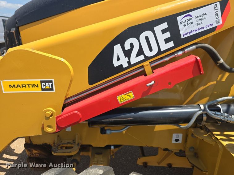 image for item DM1735 2009 Caterpillar 420E backhoe