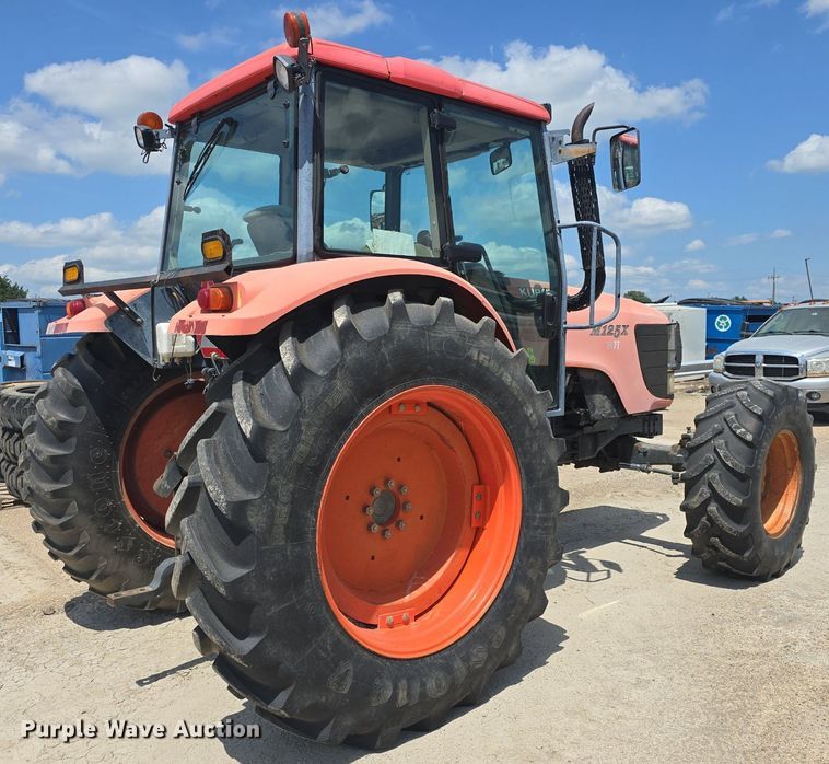 image for item DM1737 Kubota M125X MFWD tractor